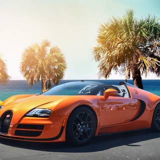 Bugatti Veyron HD desktop wallpaper