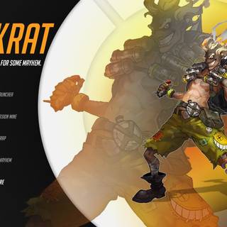 Overwatch Junkrat wallpaper