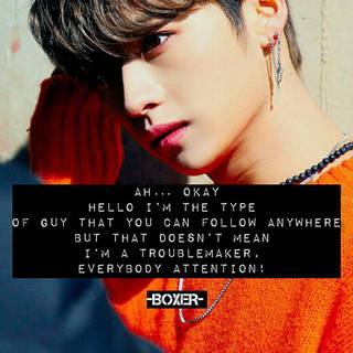 Stray Kids Lee Know aesthetics wallpaper