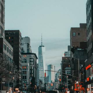 Lockscreen street wallpaper