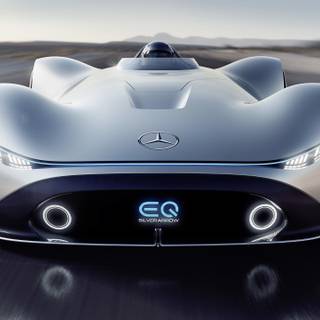 Mercedes Benz Vision EQS Car wallpaper