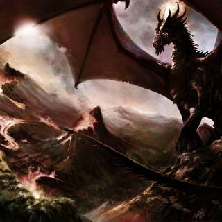 Computer HD dragon wallpaper