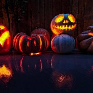 Halloween desktop 3D wallpaper