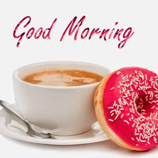 Morning breakfast wallpaper