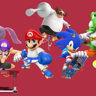 Mario & Sonic at the Olympic Games Tokyo 2020 wallpaper