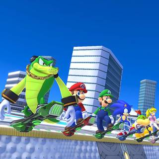 Mario & Sonic at the Olympic Games Tokyo 2020 wallpaper