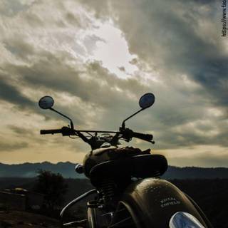 Mobile bike HD wallpaper