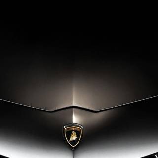 Black Lamborghini HD mobile wallpaper