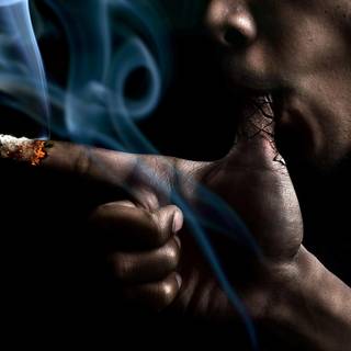 Smoking desktop wallpaper