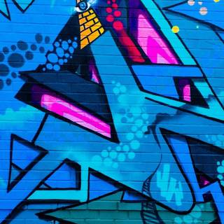 iPhone graffiti wallpaper