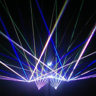 Laser show desktop wallpaper