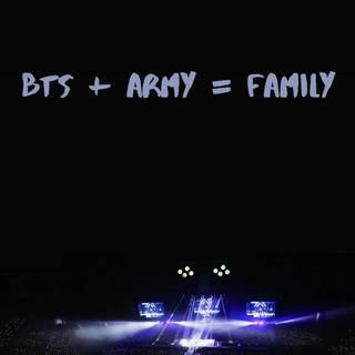 Bts and Army logo phone wallpaper