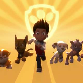 Paw Patrol: Mighty Pups wallpaper