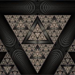 Abstract symmetry wallpaper