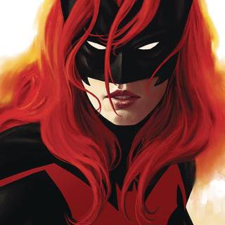 Batwoman cartoon wallpaper