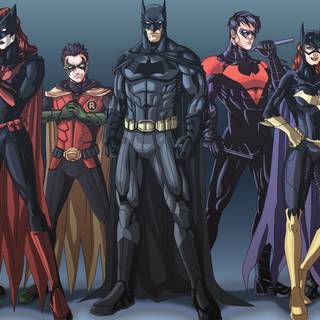 Batwoman cartoon wallpaper