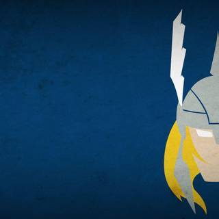 Thor minimalist wallpaper