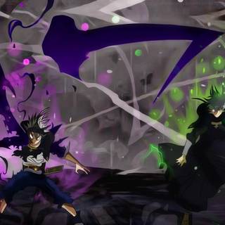 HD Black Clover anime PC wallpaper