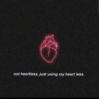 Heartless phone wallpaper
