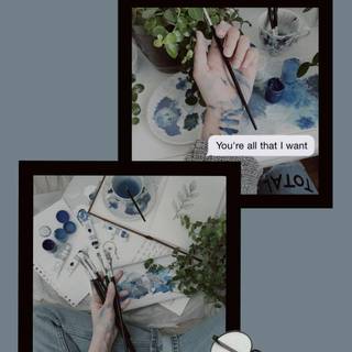 Grey aesthetic wallpaper