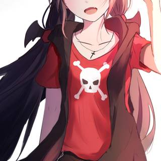 Anime devil girl wallpaper