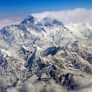 Climbing the highest mountain wallpaper