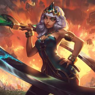 Qiyana Champion LOL Game wallpaper