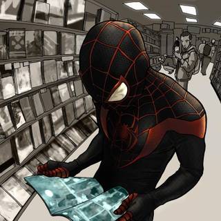 Miles Morales Spider-Man wallpaper