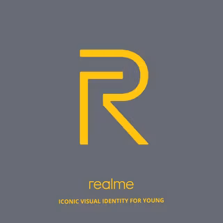 Realme logo wallpaper