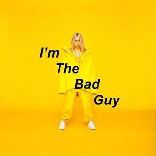 Billie Eilish yellow HD wallpaper