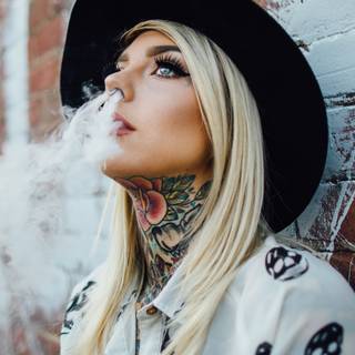 iPhone Tattoo Girl wallpaper