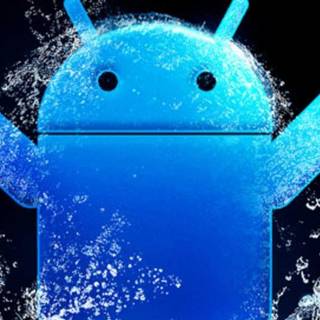 Blue 1080p Android wallpaper