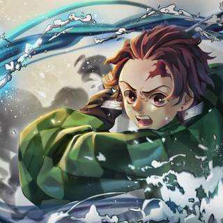 Inosuke Hashibira 1366x768 wallpaper