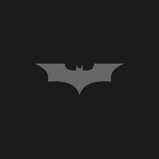 Batman black logo Android wallpaper