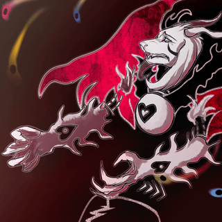 Aus Asriel wallpaper