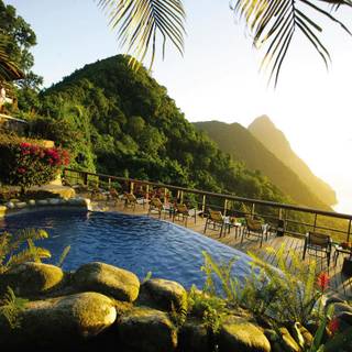 Pitons St. Lucia wallpaper