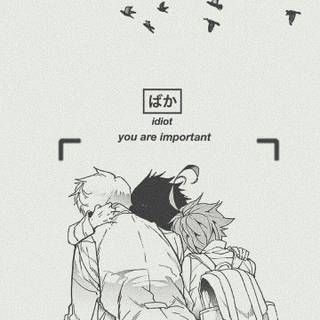 The Promised Neverland iPhone wallpaper