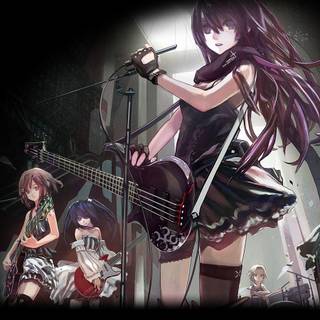 Girls rock wallpaper