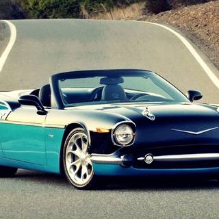 Vintage sports car HD wallpaper