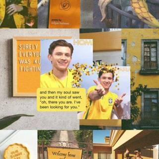 Tom Holland aesthetic wallpaper