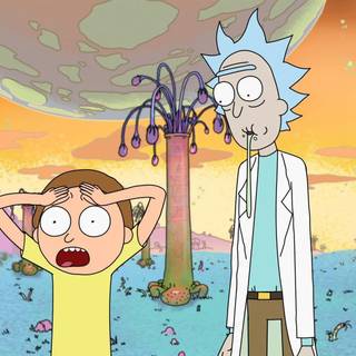 Rick and Morty Season 4 HD wallpaper