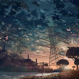 Edgy grunge PC wallpaper