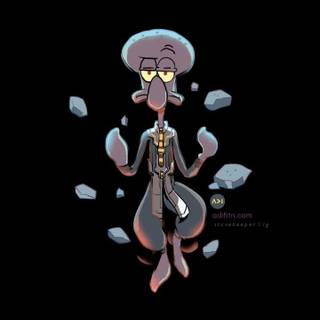 Squidward Android wallpaper