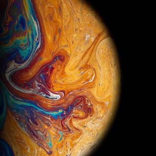 iPhone planet wallpaper