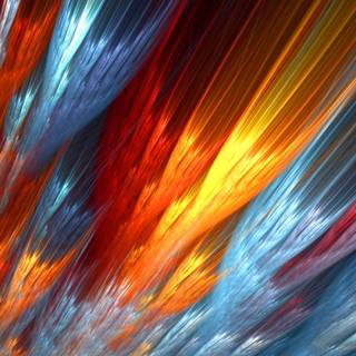 Fiery autumn wallpaper