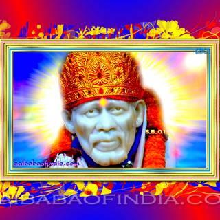 Computer Sai Baba wallpaper