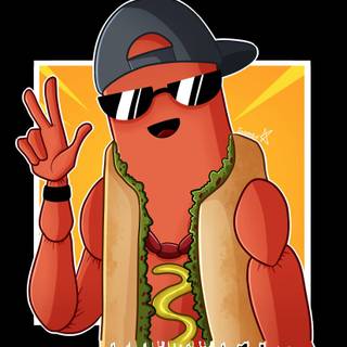 The Brat Fortnite wallpaper