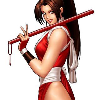 Mai Shiranui Android wallpaper
