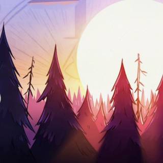 Gravity Falls Waddles smartphone wallpaper