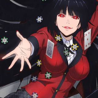 Yumeko Jabami Phone wallpaper